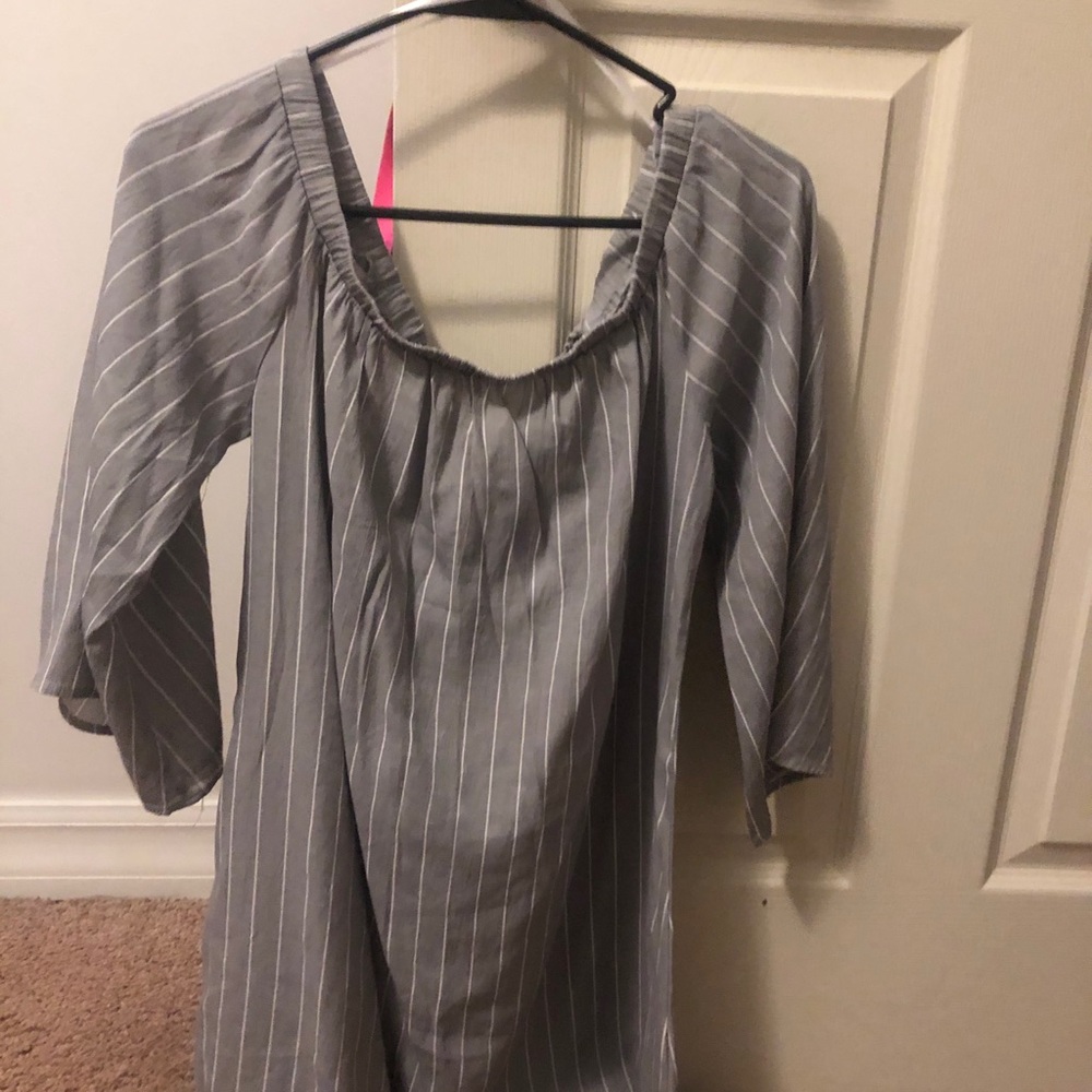 ADORABLE OFF SHOULDER CUT OUT BACK MINI DRESS XL